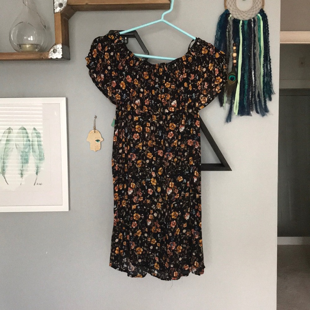 Off the shoulder dress